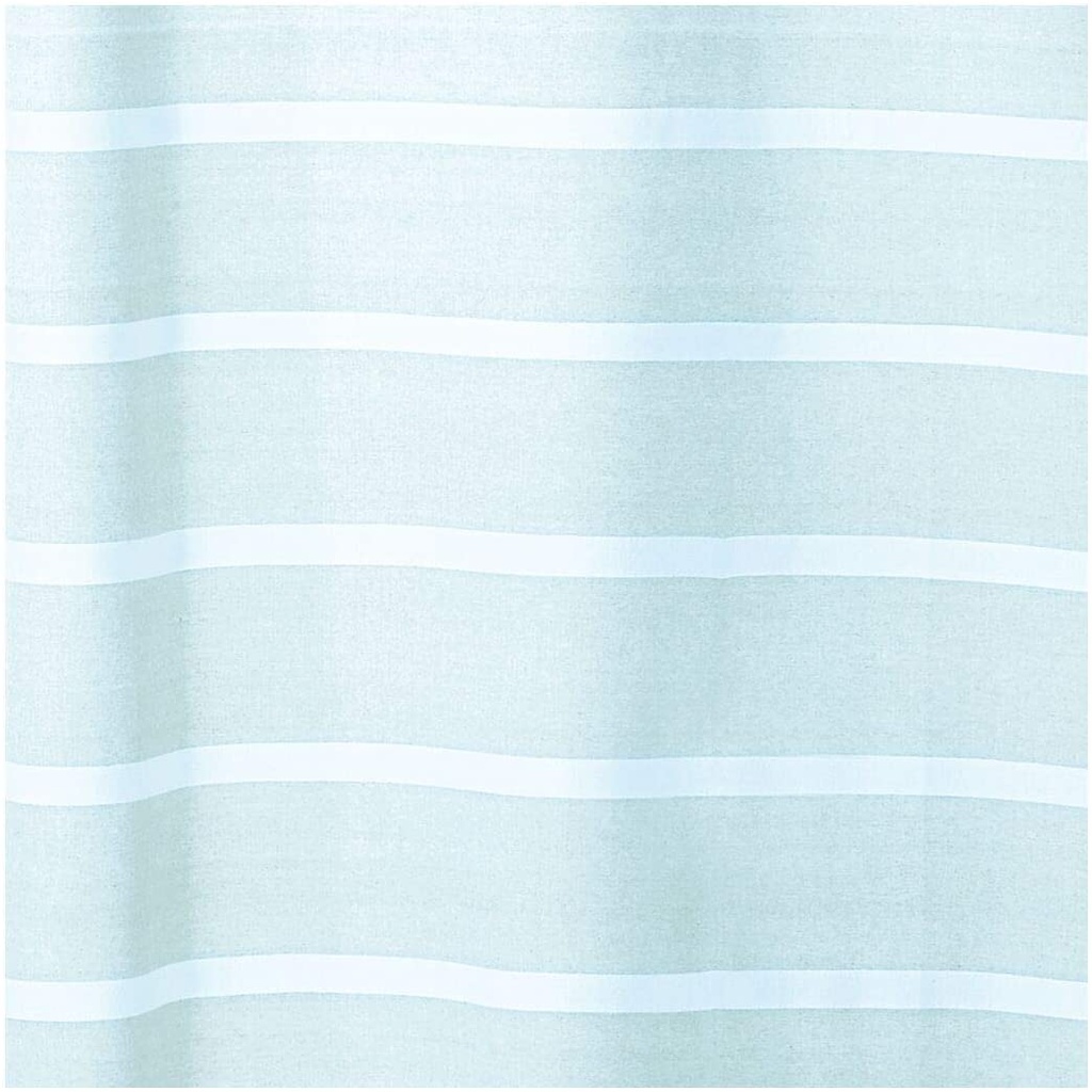 Blue and White Thin Stripe Shower Curtain Dwellings Home Trinidad